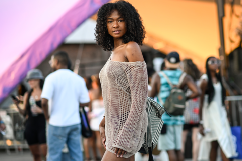 woman wearing a beach cover-up, best beach cover-ups