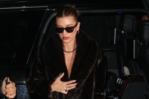 Hailey Bieber Mob Wife aesthetic