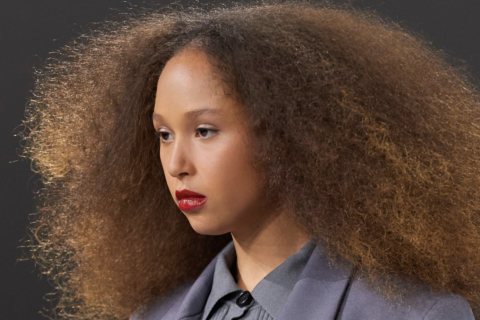 model with long hair, rosemary oil for hair growth