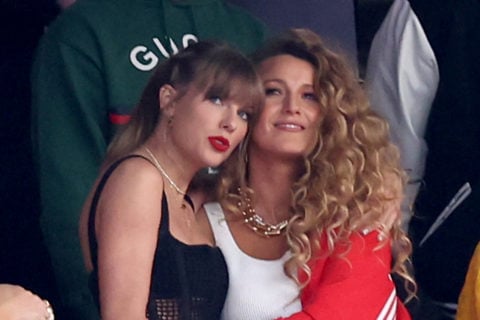 Taylor Swift Blake Lively Super Bowl