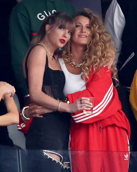 Taylor Swift Blake Lively Super Bowl